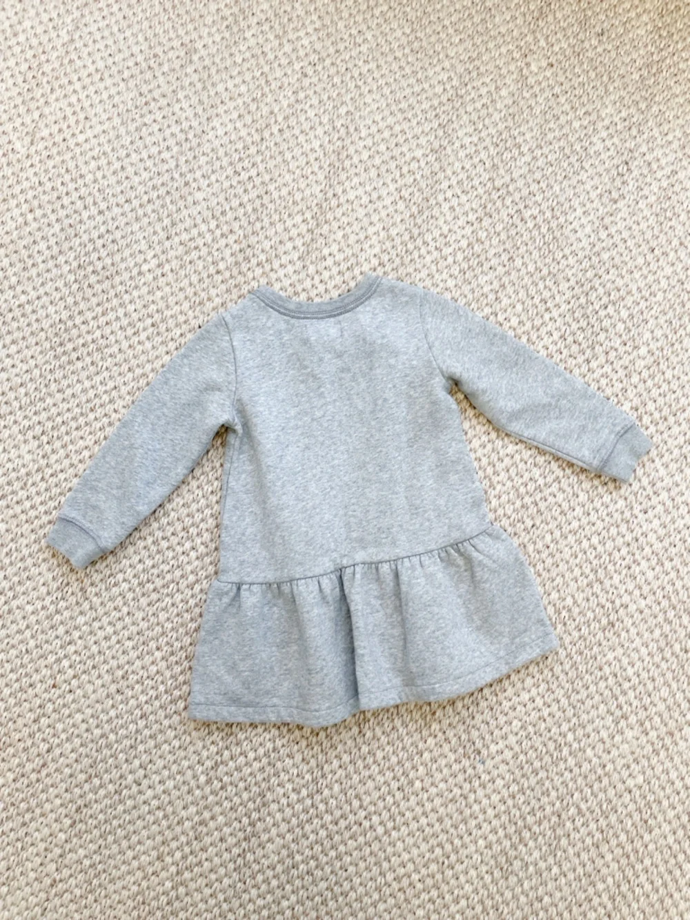 Polo Ralph Lauren Polo Bear Fleece Sweatshirt Dress Grey size 2T